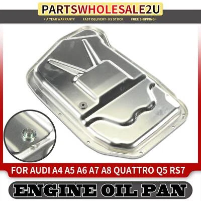 Transmission Oil Pan for Audi A4 A5 2011-2016 A6 2012-2018 A7 2016-2017 Q5 11-17 - Image 1 of 4