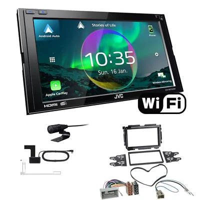 JVC Autoradio WiFi Apple CarPlay Android Auto für Honda HR-V ab 2015 schwarz - Bild 1 von 4