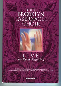 THE BROOKLYN TABERNACLE CHOIR: LIVE WE COME REJOICING Songbook~Choral Book~1993 - Picture 1 of 1