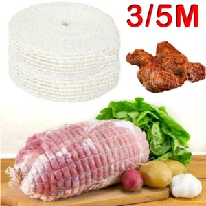Macellai elastici per involucro di carne rete prosciutto arrosto salsiccia cotone cordini cuoco - Foto 1 di 11