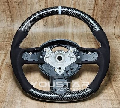 WHITE LINE CARBON Alcantara Wildleder-Lenkrad für MINI R50 R52 R53 COOPER S - Bild 1 von 4