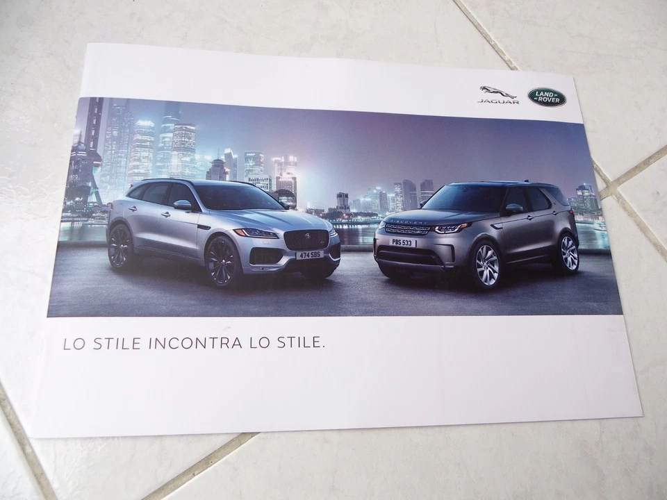 Catalogo Commerciale Prospekt Jaguar Land Rover Gamma 2017 - Immagine 1 di 1