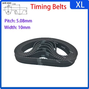 XL68-XL200 Timing Belts Pitch 5.08mm Close Loop Rubber CNC Drive Belt Width 10mm - Picture 1 of 5