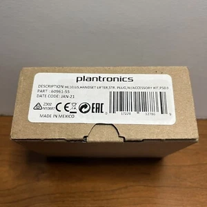 Open box Plantronics HL10 Handset Lifter w/ Accessory Kit PN: 60961-55 - Zdjęcie 1 z 2