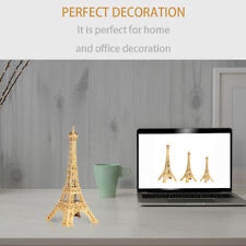 Cake Topper Home Decor Paris For Table Eiffel Tower Statue Figurines Alloy Craft