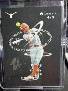REESE ATWOOD 2024 ONIT Athlete Texas Softball NINE SERIES (4/9) ON CARD AUTO SSP - Picture 1 of 2