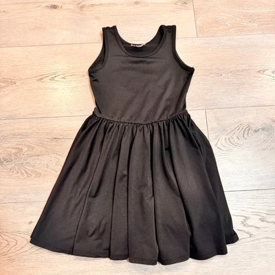 DotDotSmile Black Dress Fit & Flare Sleeveless Casual Party Kids Size 3/4 - Image 1 of 4
