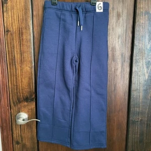 New Boys Cotton On Kids Wide Leg Sweatpant Navy Sz 6 NWT - Picture 1 of 5