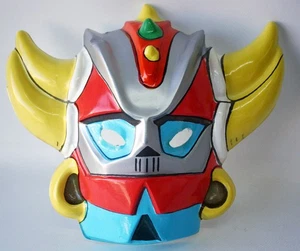 VINTAGE 70'S GOLDRAKE GOLDORAK SHOGUN MAZINGA ROBOT PLASTIC MASK VOLTRON NEW ! - Picture 1 of 9