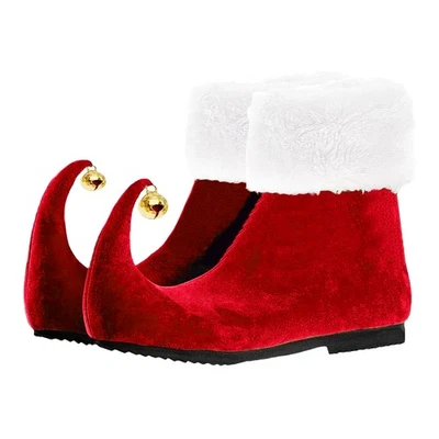 Plush Christmas Shoes Breathable Warm Christmas Costumes Cute  - Изображение 1 из 4