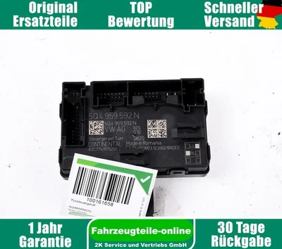 Centralina porta anteriore destra Skoda Superb III iV 3V5 5Q4959592N - Immagine 1 di 4