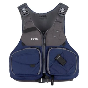 NRS Chinook Fishing PFD, Navy, X-Small/Medium - Picture 1 of 2