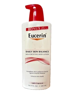 EUCERIN Bonus Size  DAILY SKIN BALANCE FORTIFYING BODY LOTION 16.9 fl. Oz - Picture 1 of 2