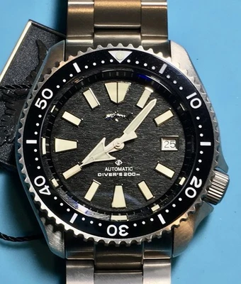 FUNDA HEIMDALLR SHARKY TITANIO BUZO SEIKO TMI NH35 AUTO ZAFIRO SUPER C3 SKX Foto 1 de 4