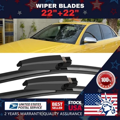 Limpiaparabrisas 22""+22"" para Audi A4 2004-2008 / Audi A6 2002-2005 Foto 1 de 4