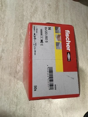 tasselli fischer 50 Pezzi 8 X 130 / 80 S - Immagine 1 di 4