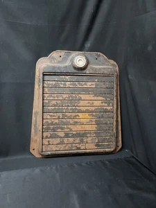 1920s Packard Motor Co. Car Winterfront Guard Adjustable Cold Air Vents Shutter - Picture 1 of 8