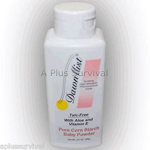 10er-Set - Babypuder Talkumfrei 3,5 Unzen Aloe Vitamin E - Bild 1 von 1