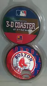 Boston Red Sox 3 D Coaster Set 2 Pack - Bild 1 von 1