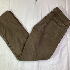 Uniqlo Women’s Corduroys Size 6 Brown Pants Slim - Picture 1 of 11