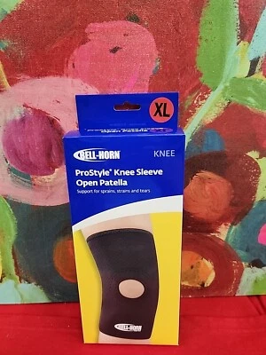 BELL-HORN ProStyle Knee Sleeve Open Patella Size XL New In Box — 第 1/3 张图片