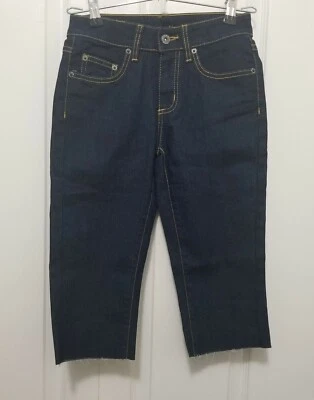 Pantalones de mezclilla CARMAR Leota tiro medio lavado oscuro talla 23 cintura DEFECTUOSOS Foto 1 de 4