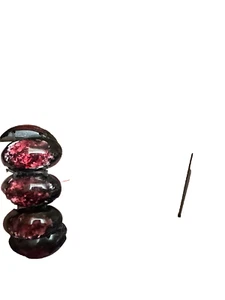 bangle pink stone like - Picture 1 of 3