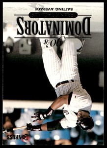 1994 Donruss 90's Dominators Batting Average 2 Frank Thomas  Chicago White Sox