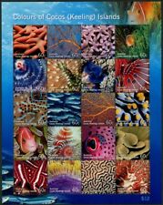 COCOS (KEELING) ISLANDS - 2011 'COLOURS OF COCOS' Sheetlet of 20 MNH [B9979]