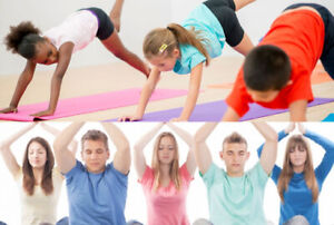 Children's Yoga DVD for kids exercise, relaxation, fun, educational free P&P