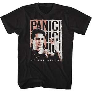 Panic At The Disco Singer Brendon Urie Men's T Shirt Pop Rock Music Merch - Picture 1 of 5
