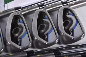 Ping GMax Irons / 4-PW+SW / Yellow Dot / Regular Flex Ping CFS Distance Shaft - Picture 1 of 7