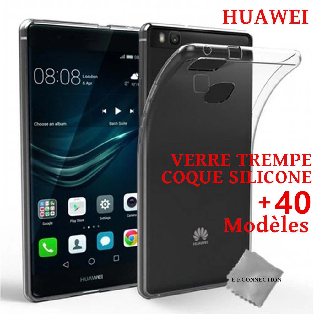 Lot De 2] Verre Trempé Huawei P8 Lite 2017, Film Protection