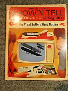 Programa de sonido Show'N Tell Picture ~ Wright Brothers ~ 1964 ~ ST-609 - Imagen 1 de 5