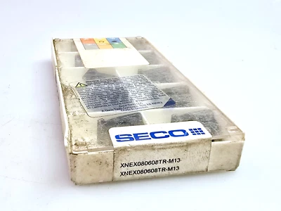SECO XNEX 080608TR-M13 MP2500 Carbide Milling Inserts (Box of 10) - Image 1 of 4