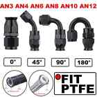 AN3 AN4 AN6 AN8 AN10 AN12 Obrotowy adapter mocowania węża olejowego płynu chłodzącego PTFE E85