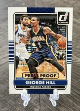 2014-15 Panini Donruss George Hill Indiana Pacers #72 Press Proof #'d/199 NM+