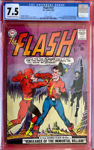 Flash #137 (1963) CGC 7.5 Golden Age Flash & 1st SA Vandal Savage Appearance