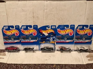 5 Hot Wheels First Editions Chaparral Track T Monte Carlo Surf Crate So Fine NEW - Picture 1 of 4