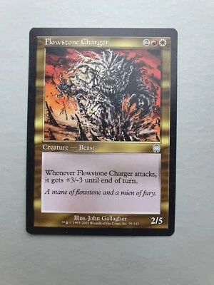 Flowstone Charger, MTG Apocalypse (2001). Uncommon Multicoloured Creature NM - Image 1 of 2