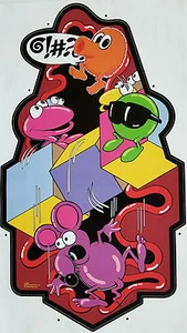 ¡JUEGO DE ARTE LATERAL QBERT CUBES PERFECTO! - Imagen 1 de 1