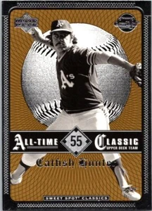 Upper Deck Sweet Spot Classics #55 Catfish Hunter 2002 - Imagen 1 de 2