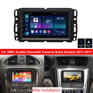 7" For 13-17 GMC Acadia Chevrolet Traverse Android 14.0 Stereo Radio GPS Carplay - Picture 1 of 24
