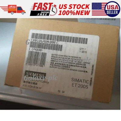 New Siemens 6ES7132-4BD00-0AB0 6ES71324BD000AB0 SIMATIC DP5 electronic module - Image 1 of 2