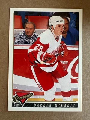 1993-94 Topps Premier - Darren McCarty #412 (RC) - Rookie Card - Image 1 of 2