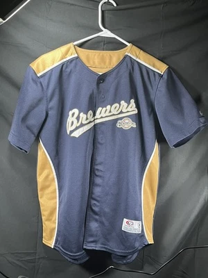 Brewers Jersey XL (14-16) - Image 1 of 4