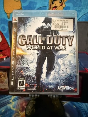 Call of Duty: World At War Sony Playstation 3 PS3 полный комплект в коробке - Изображение 1 из 4