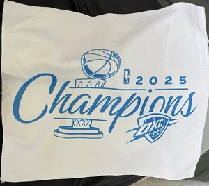 2025 Oklahoma City Thunder NBA Champions Handtuch. - Bild 1 von 1