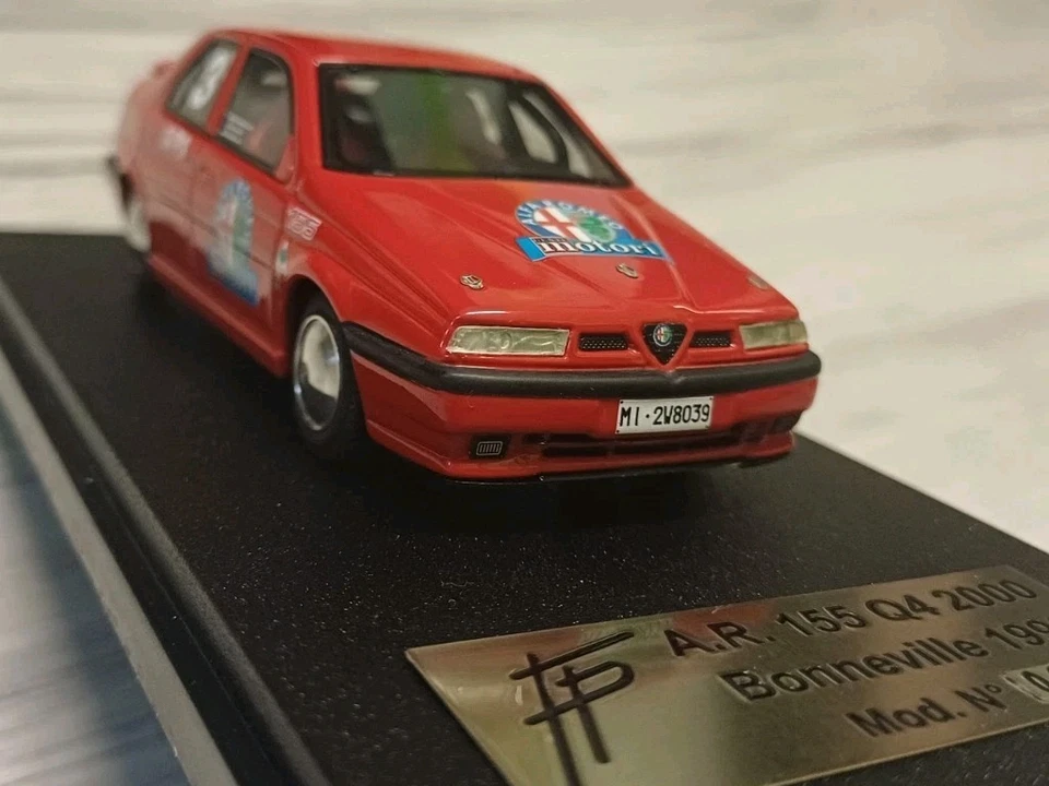 Alfa Romeo 155 Q4 S2000 Roadster Scala 1:43 Modellino Auto - BUILDING KIT - Immagine 1 di 4