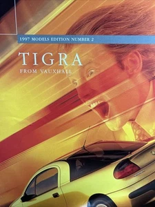 The Vauxhall Tigra Original Car Sales Brochure Collectable From 1997 Edition 2 - Picture 1 of 3